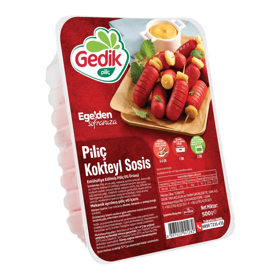 Piliç Kokteyl Sosis