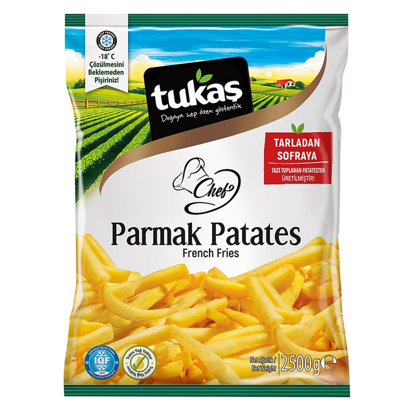 Dondurulmuş Parmak Patates