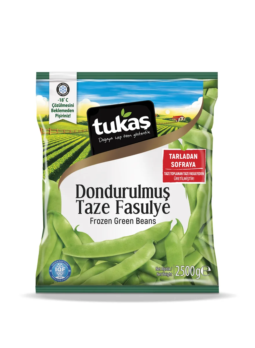 Dondurulmuş Taze Fasulye